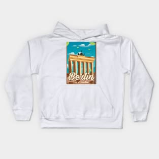 Berlin Brandenberg gate Kids Hoodie